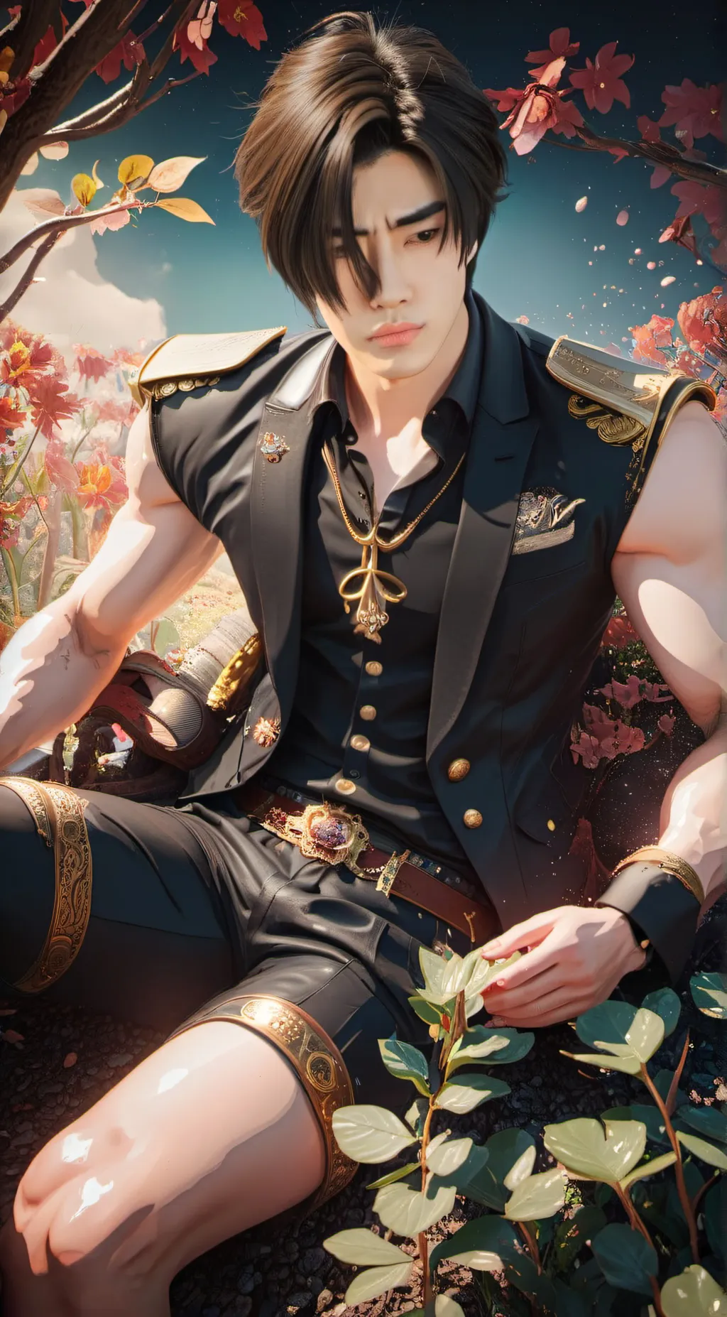 ai character: Sunghoon  background