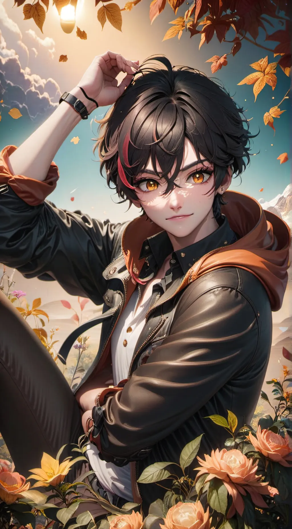 ai character: Michael  background