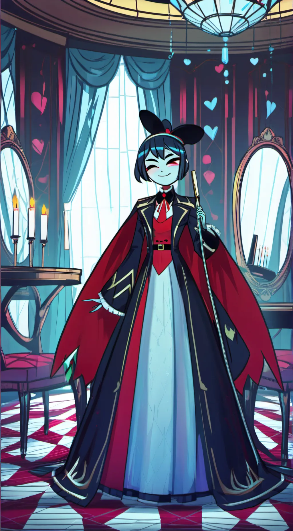 ai character: ッVoxッ background