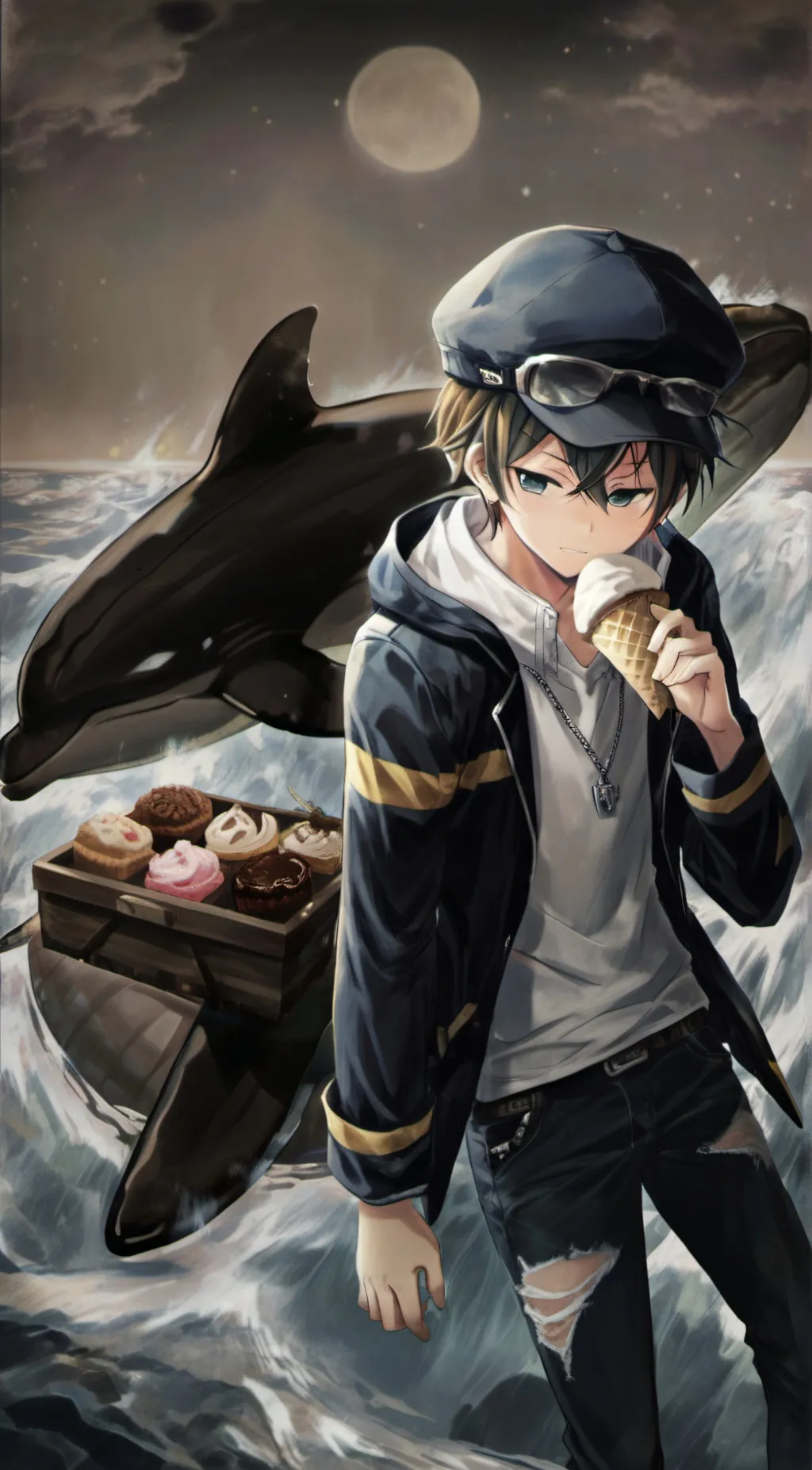 Talkie AI - Chat with boboiboy ice