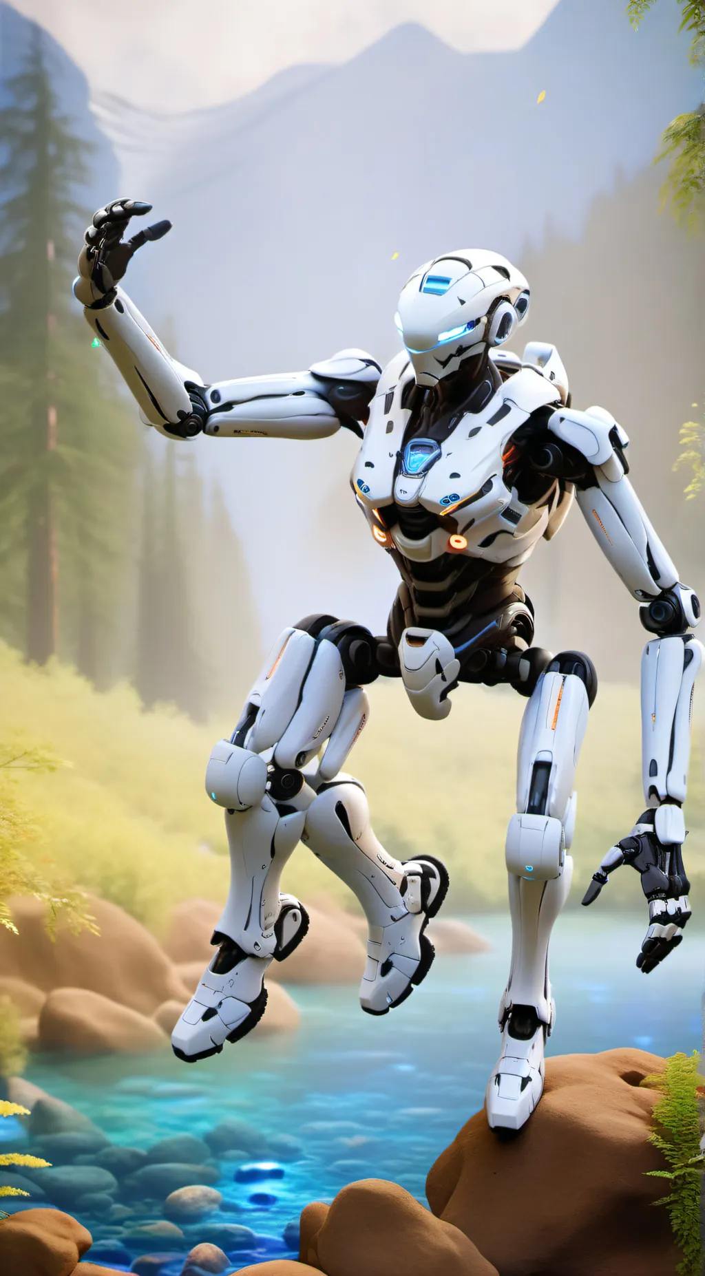 ai character: Bot background