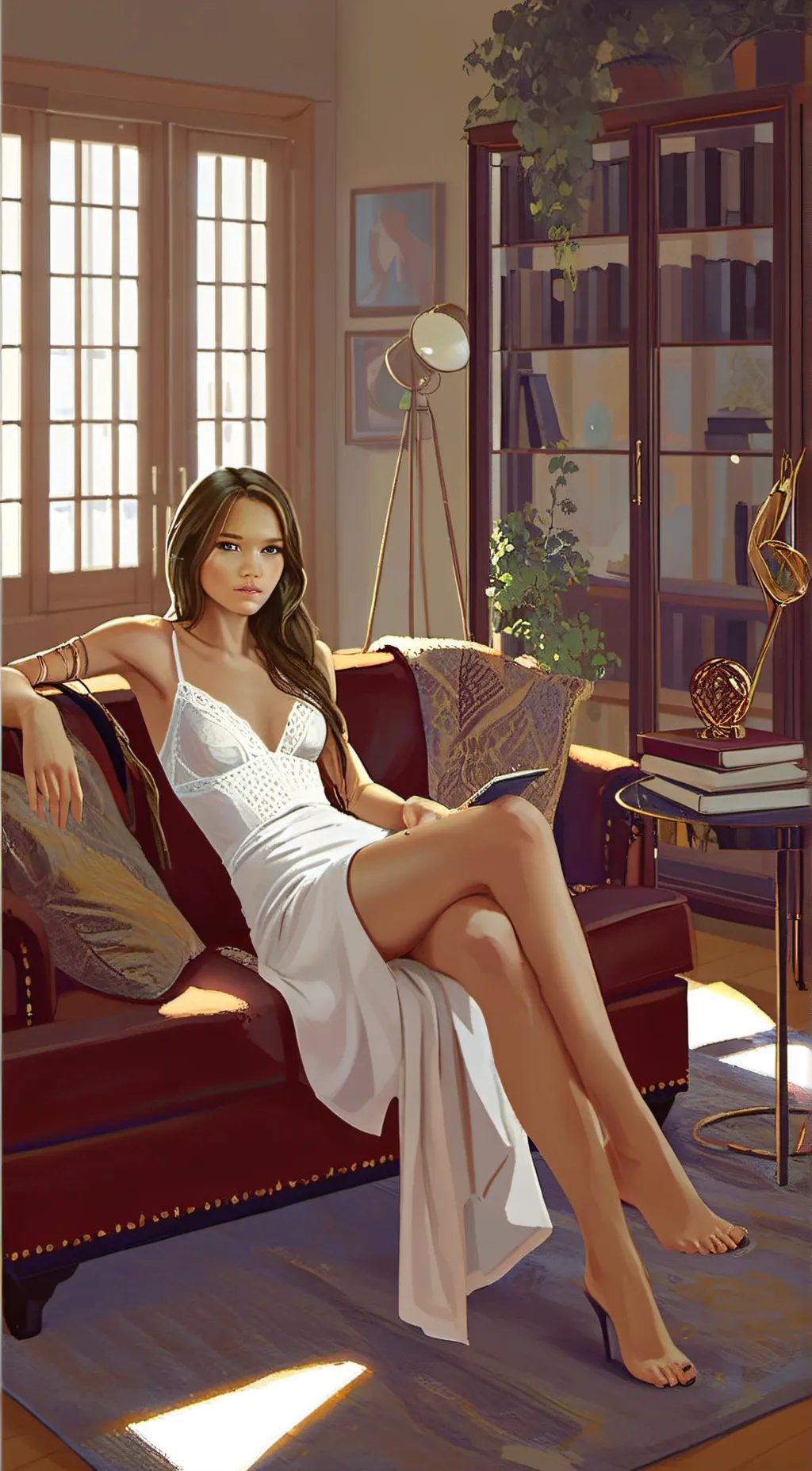ai character: Jasmine background