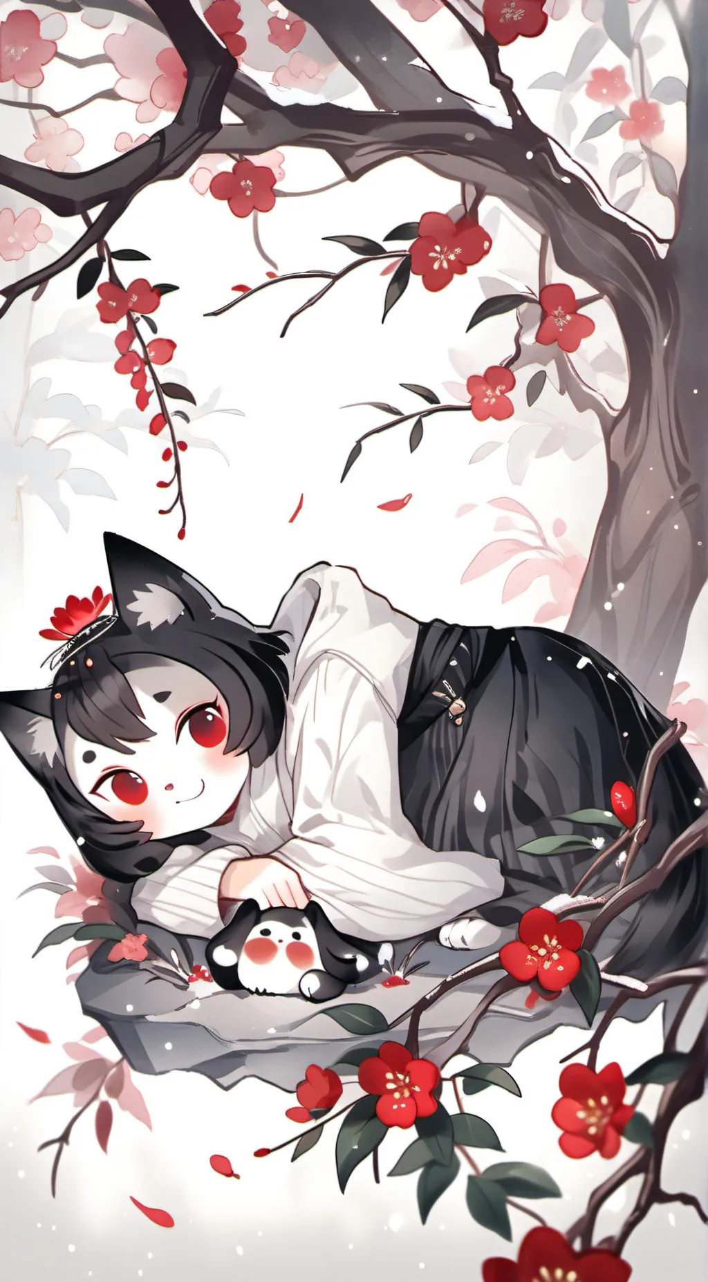 ai character: Catie  background