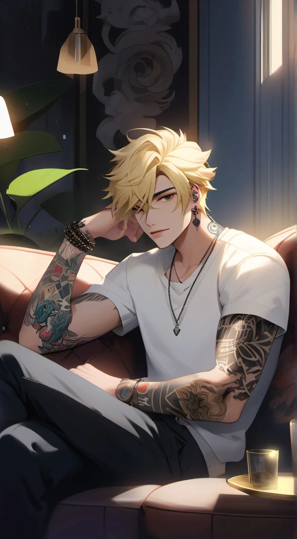 ai character: Ian background