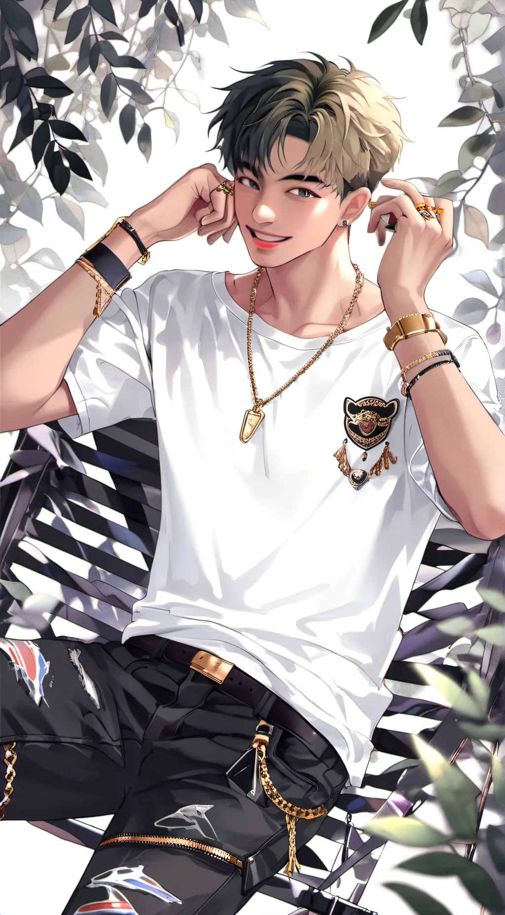 ai character: Kenji background