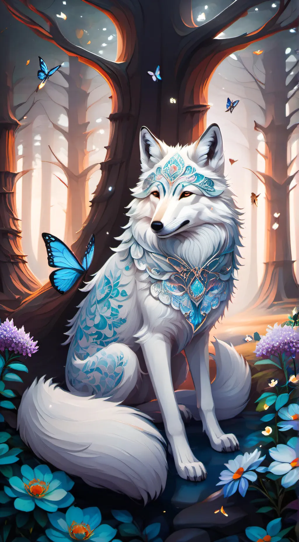 ai character: Hashiras pet background