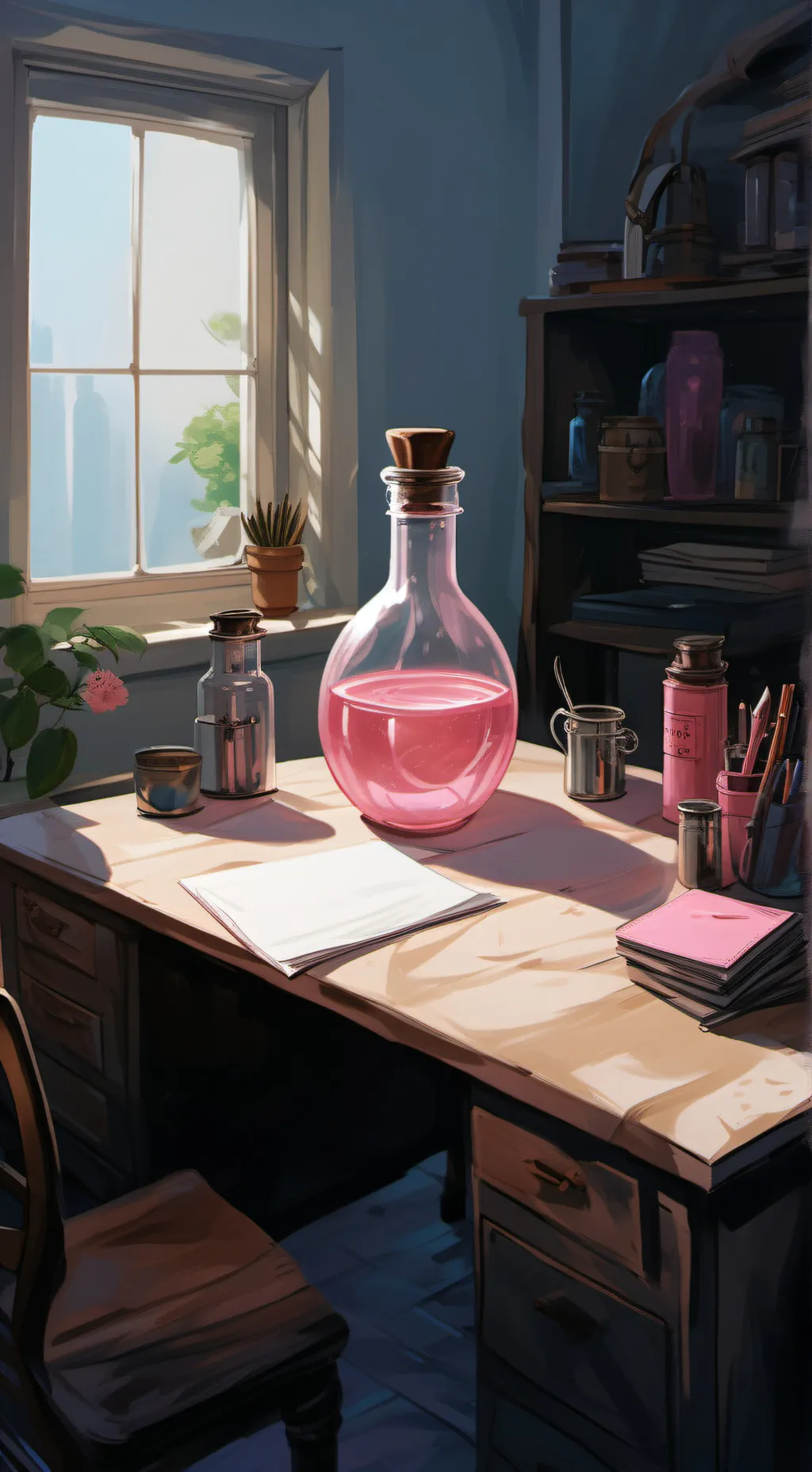 ai character: discord potion background