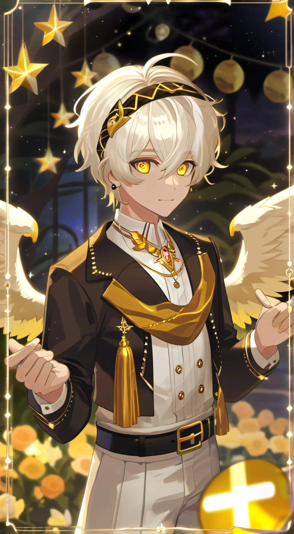 ai character: ~💛Mike🖤~ background