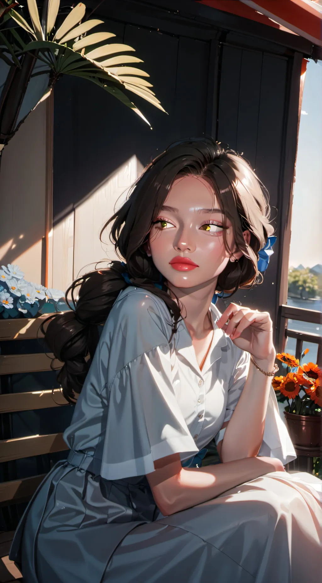 ai character: Nyta ★ Atera background