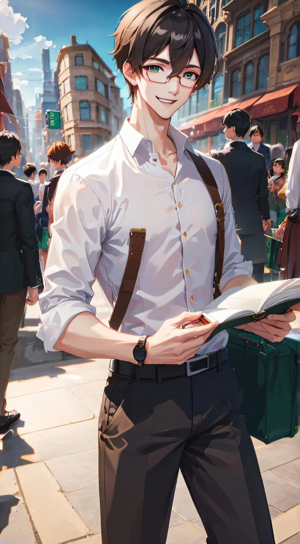 ai character: Aden background