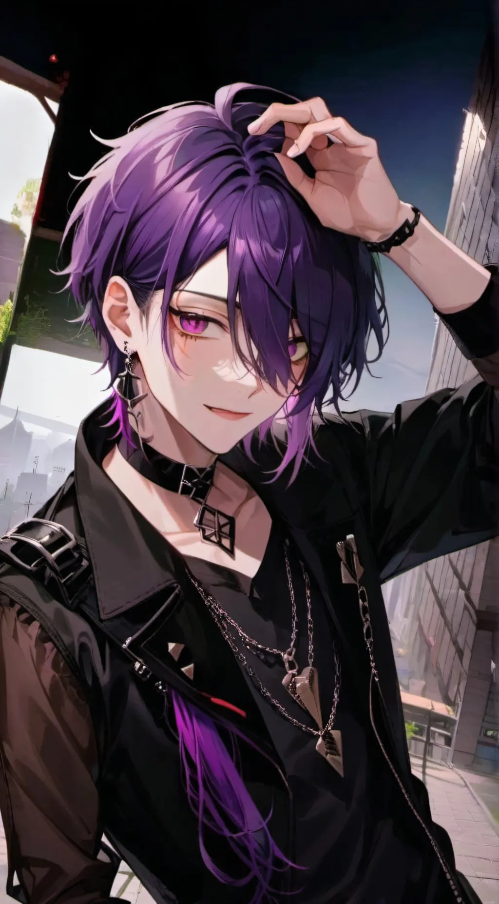 ai character: Blake background