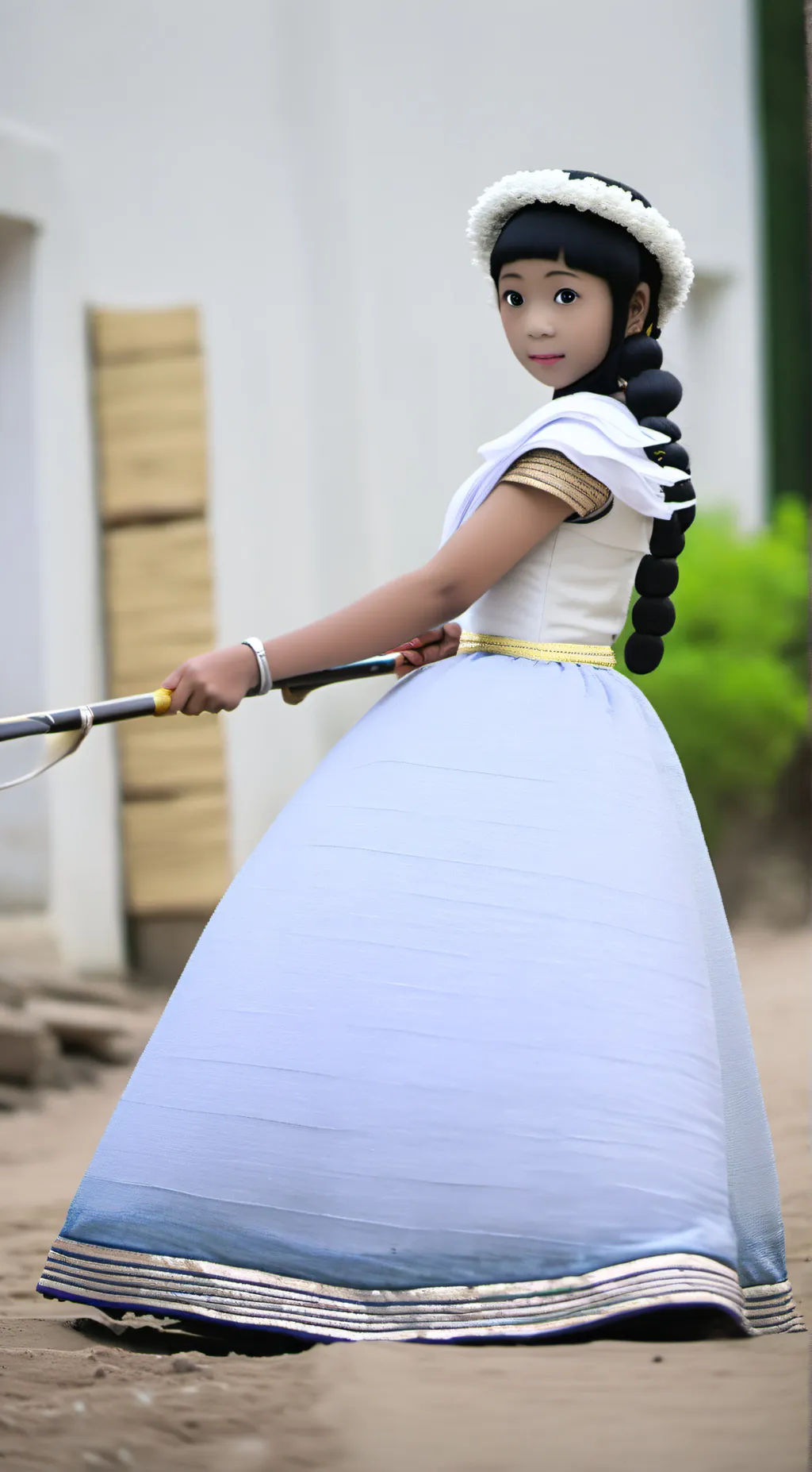 ai character: tanjiro  background