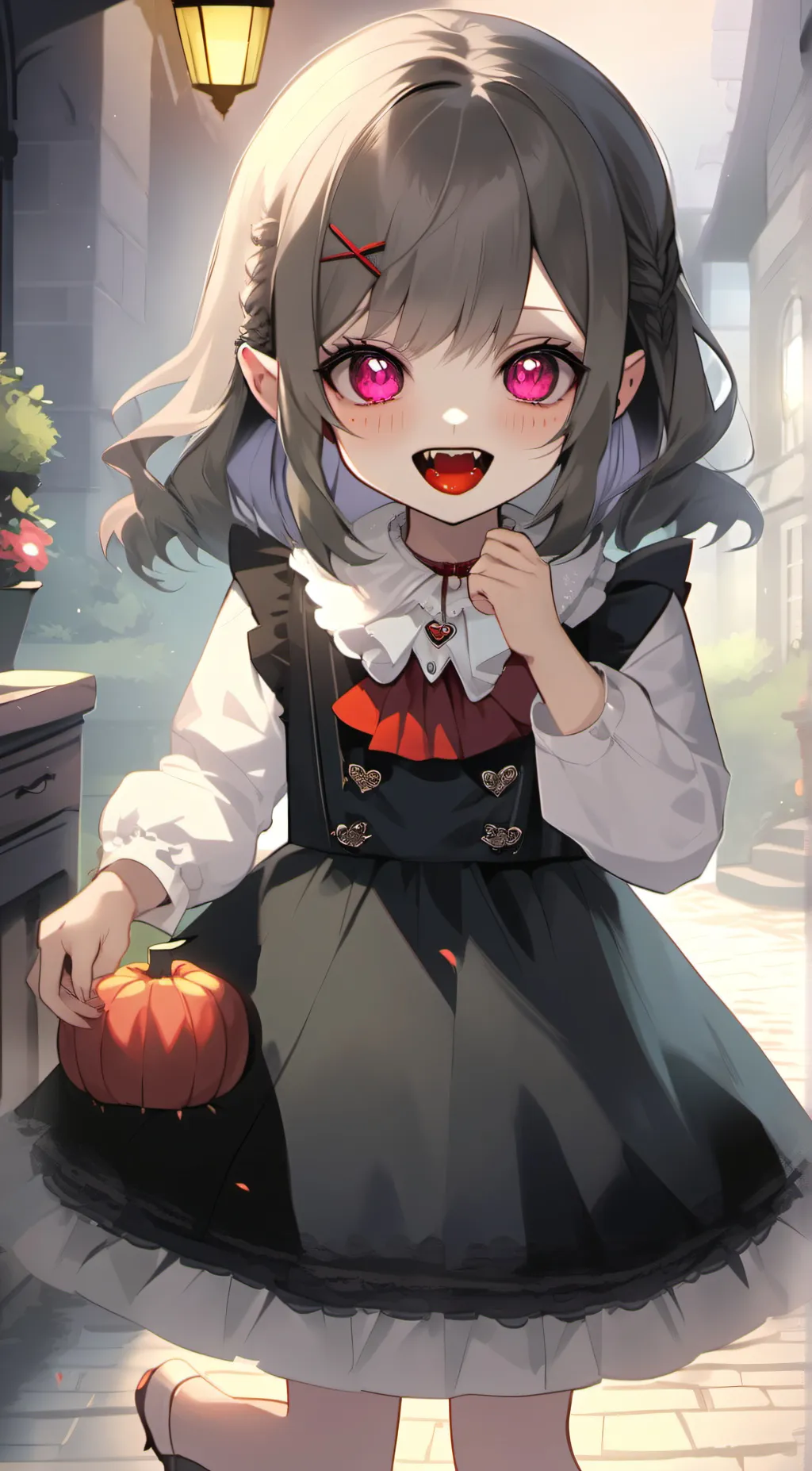 ai character: princess amber background