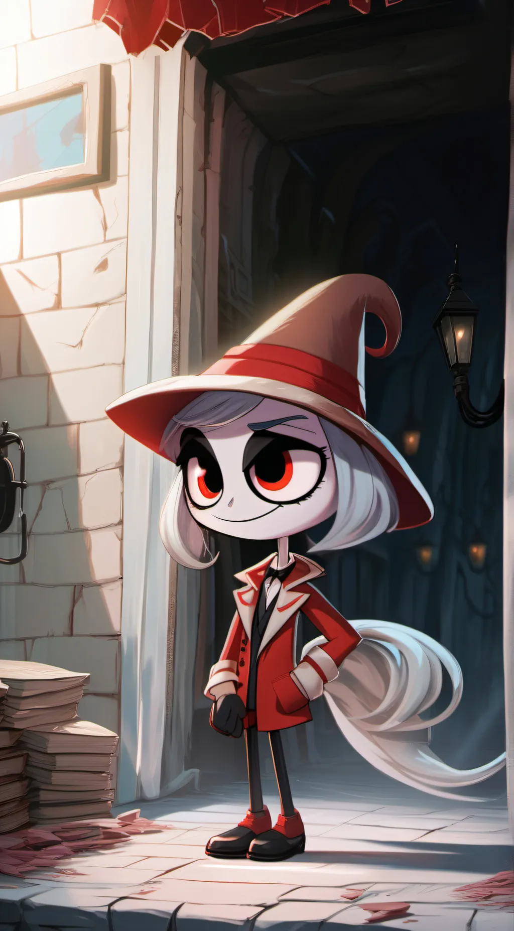 ai character: Charlie magne background