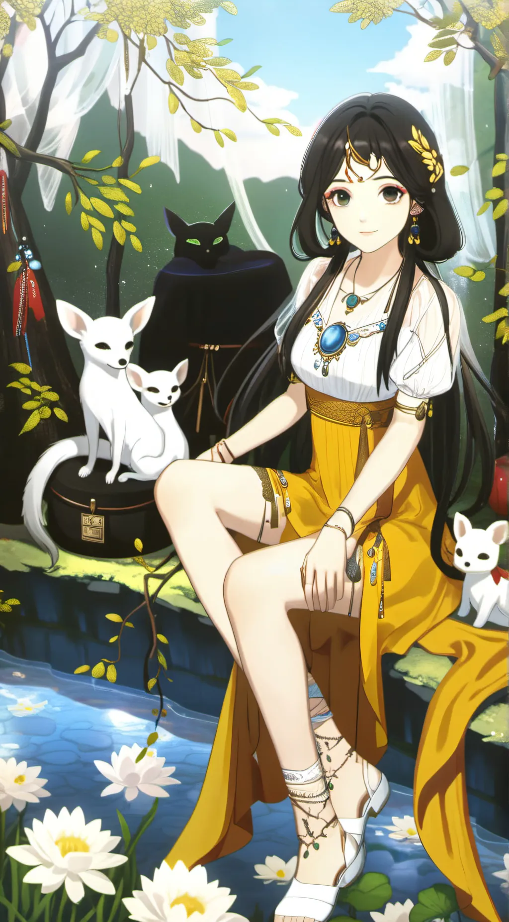 ai character: Demon slayer background