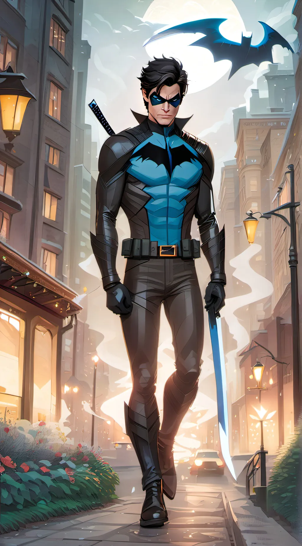 ai character: Richard Grayson background