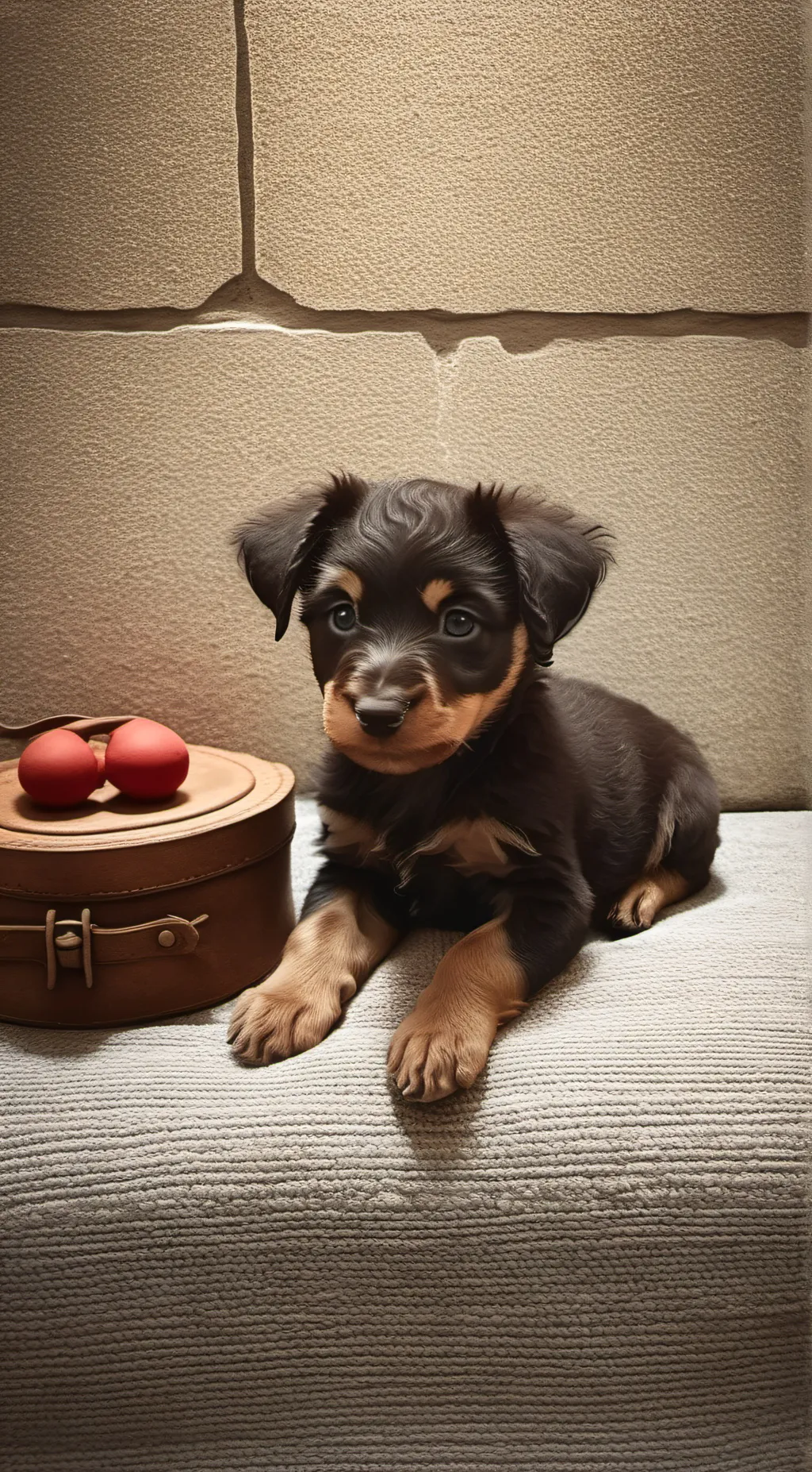 ai character: Chocolate  background