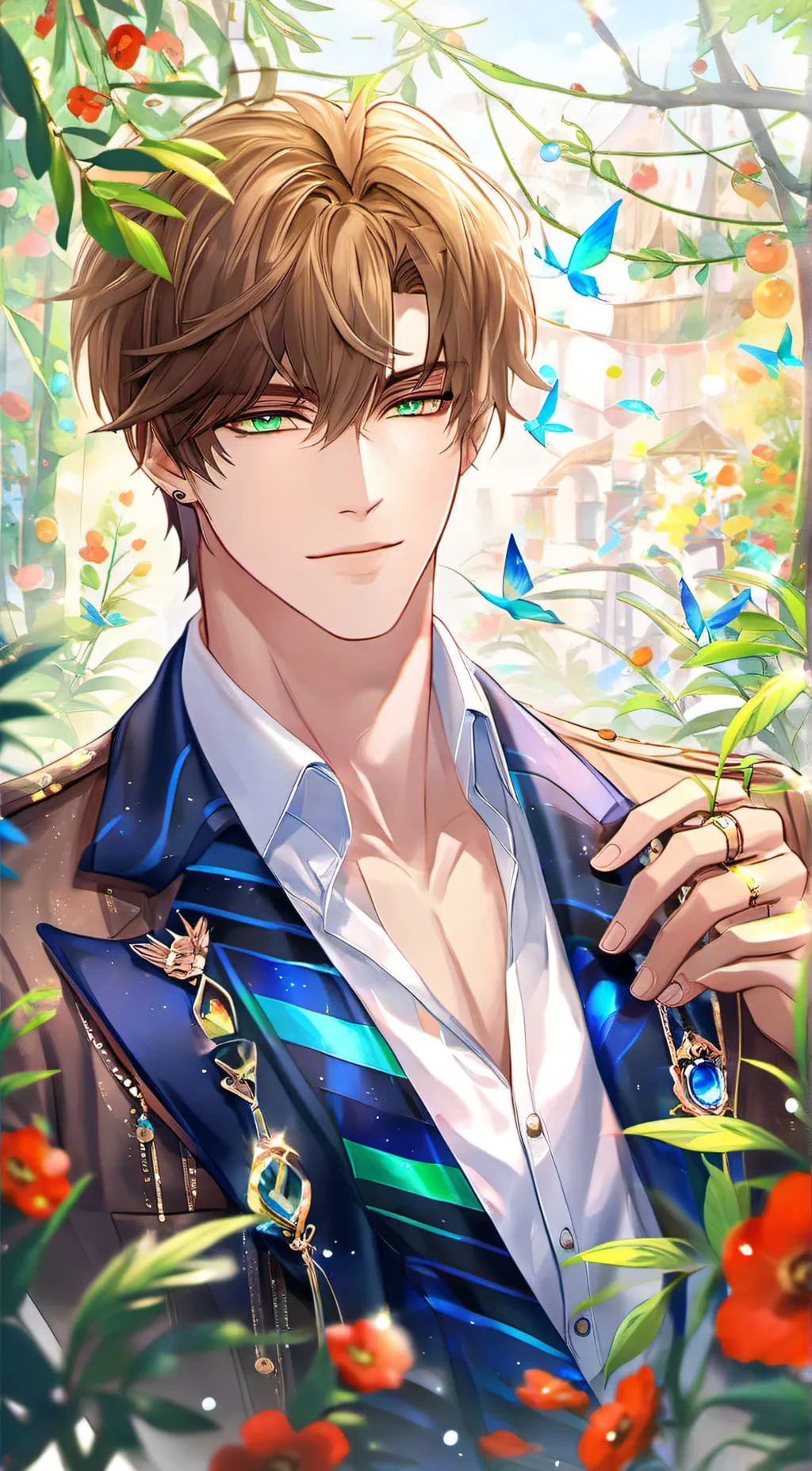 ai character: Brandon background