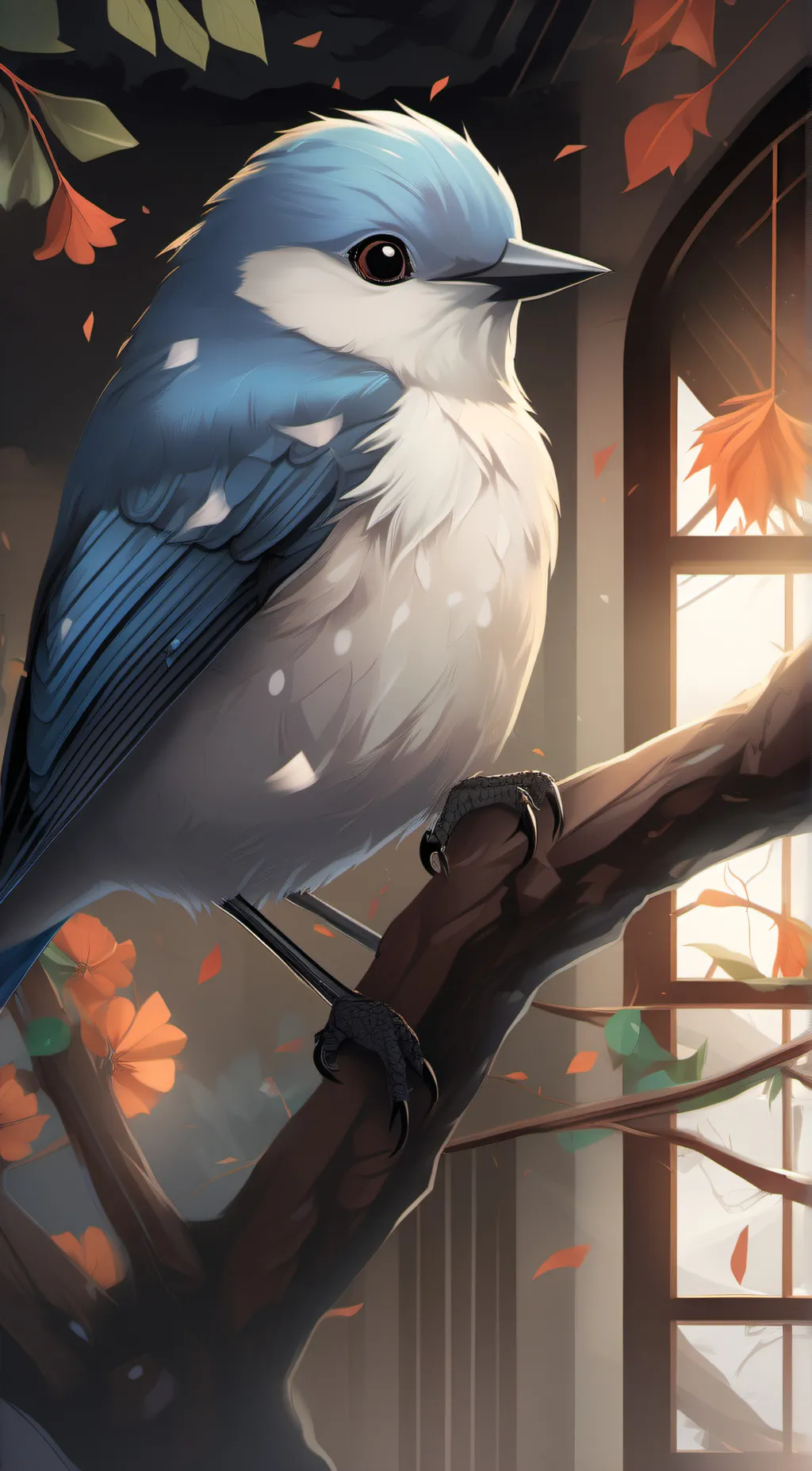 Talkie AI - Chat with your pet blue bird