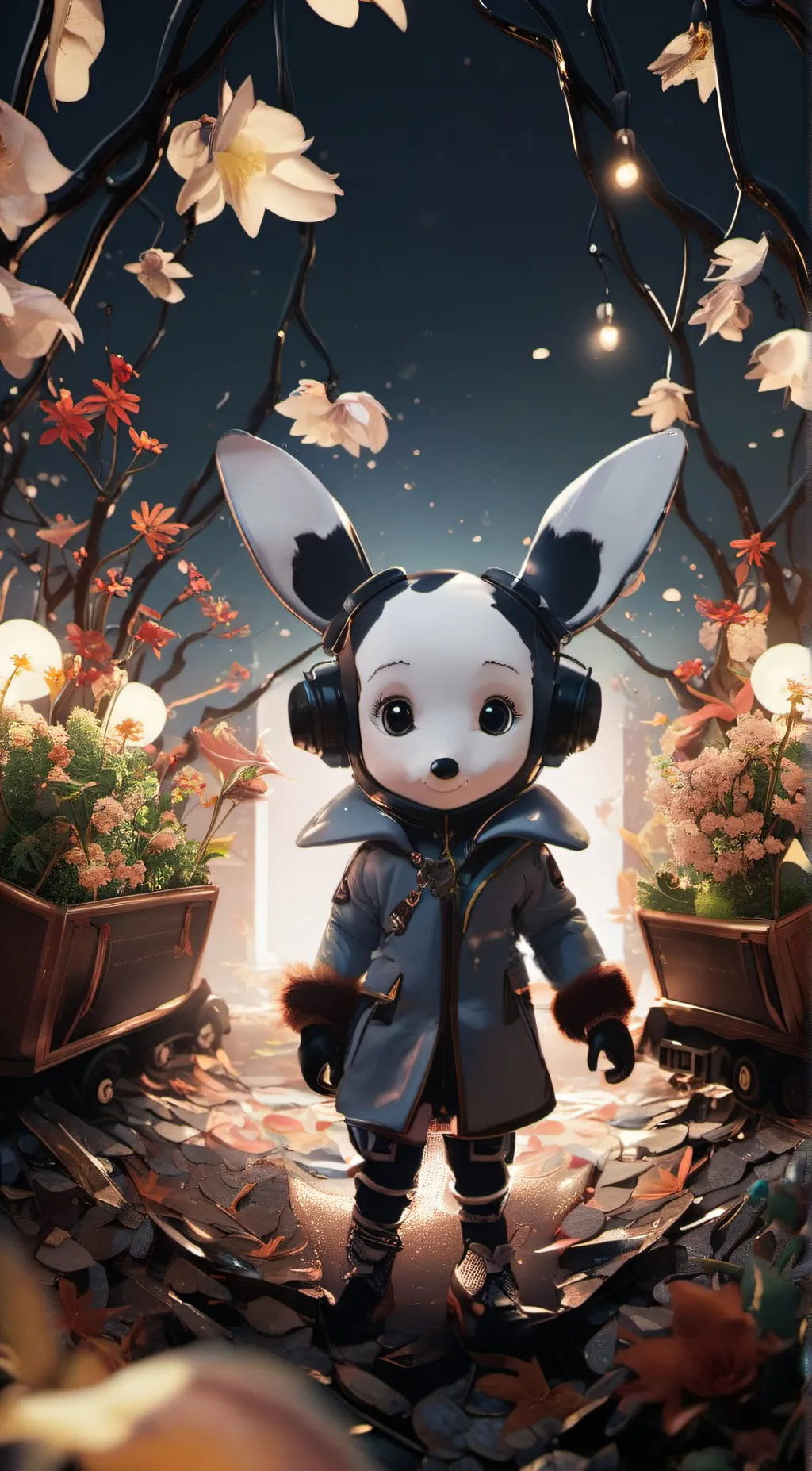 ai character: hana background