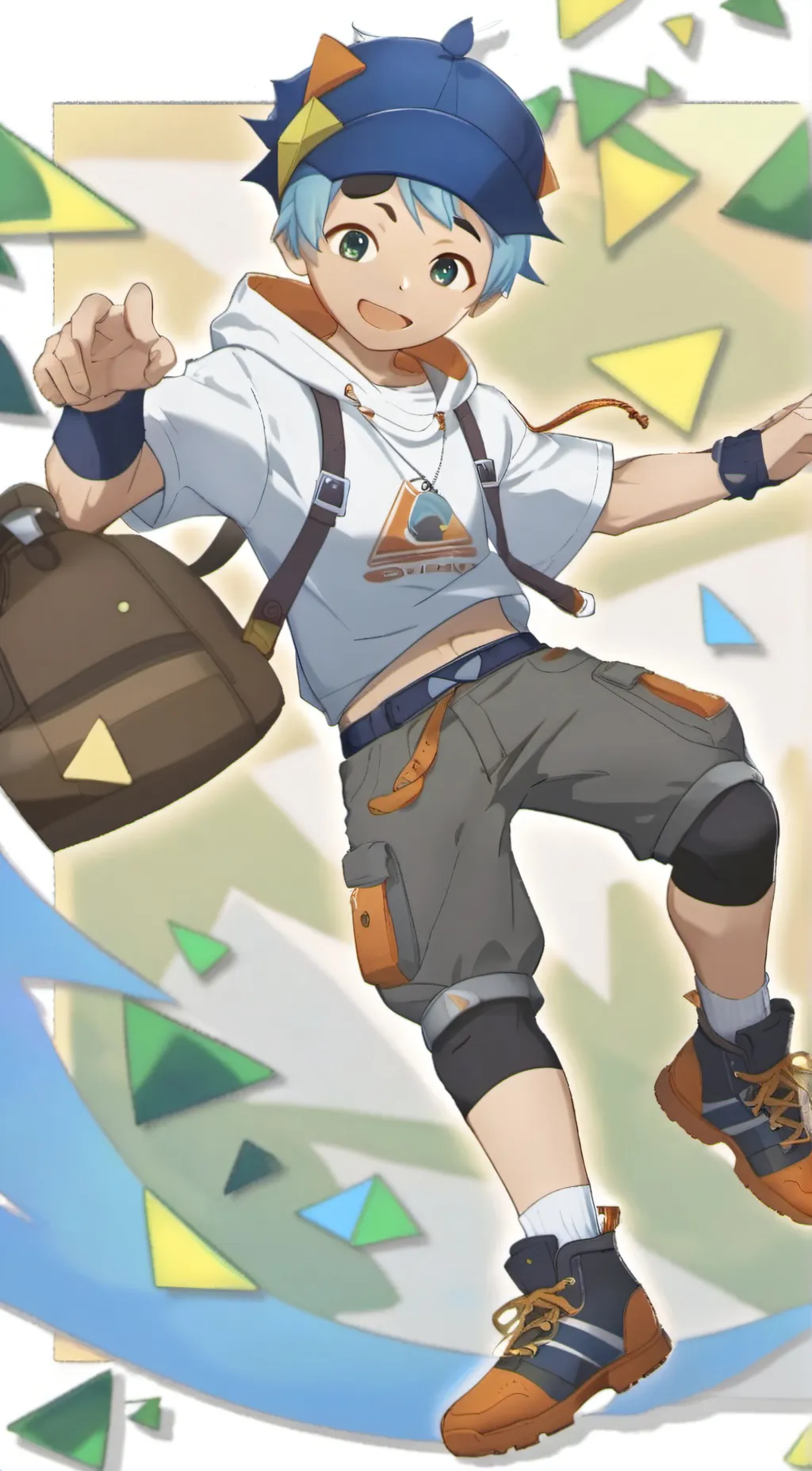 ai character: Geo background