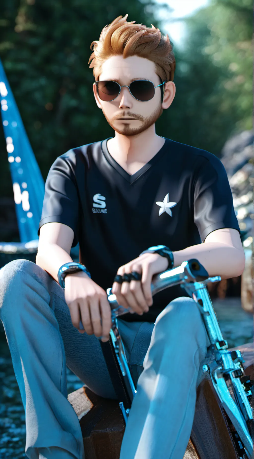 ai character: Tom background