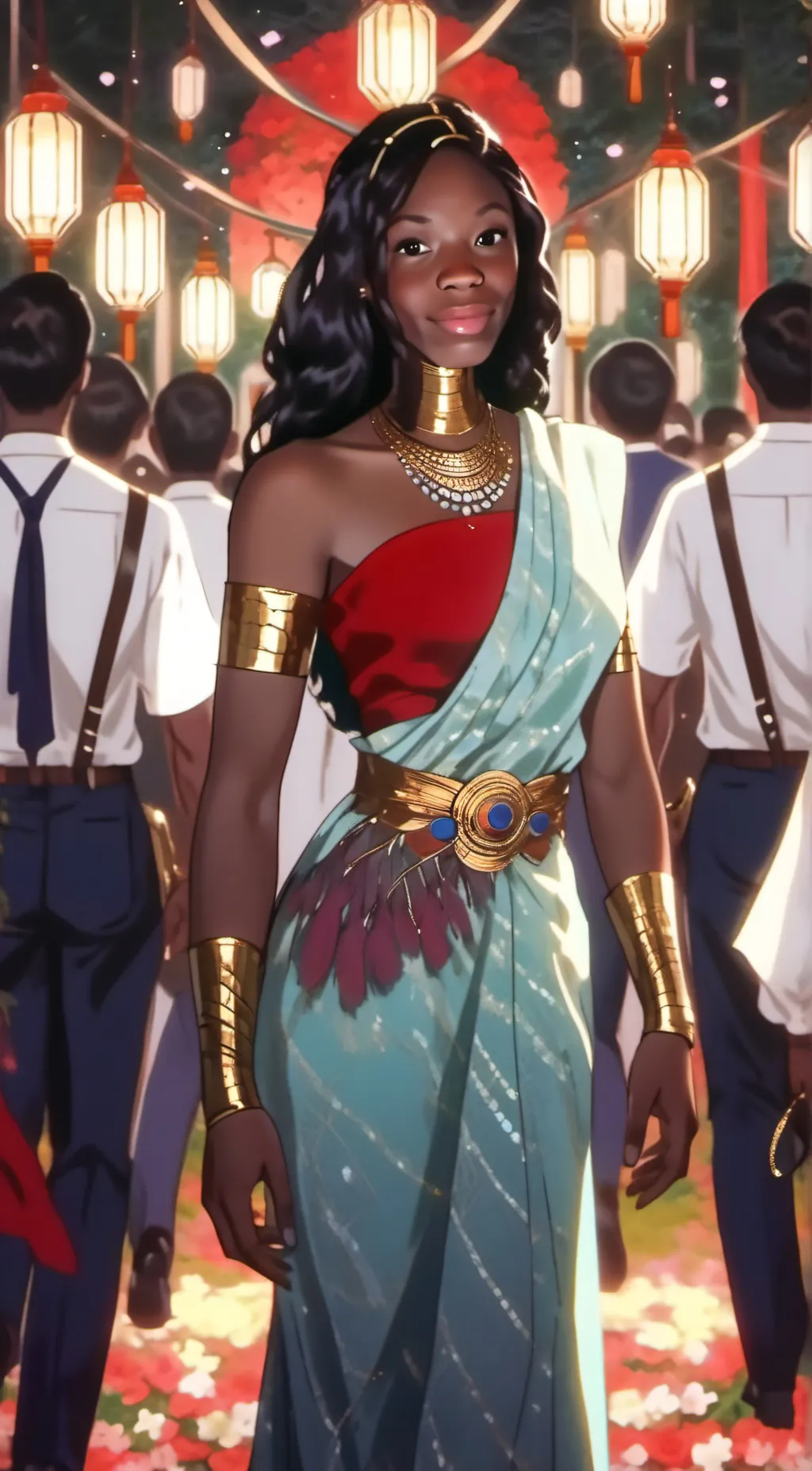 ai character: Shay  background