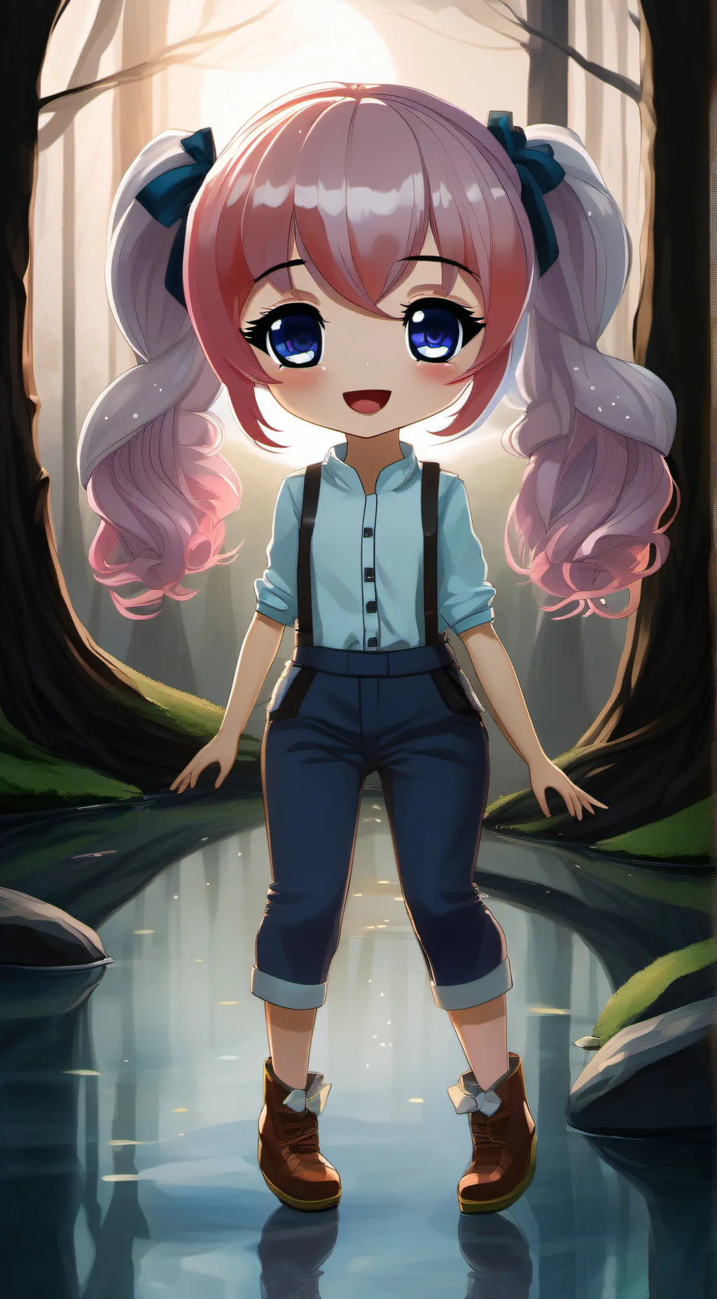 ai character: Zora  background