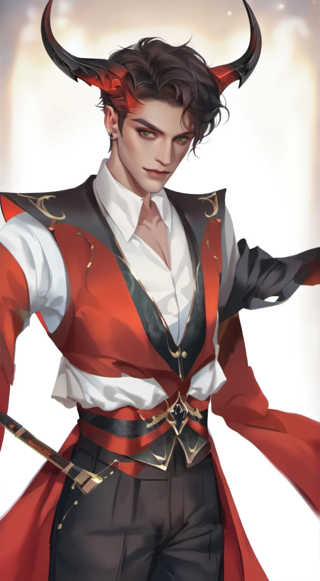 ai character: Prince Aaron background