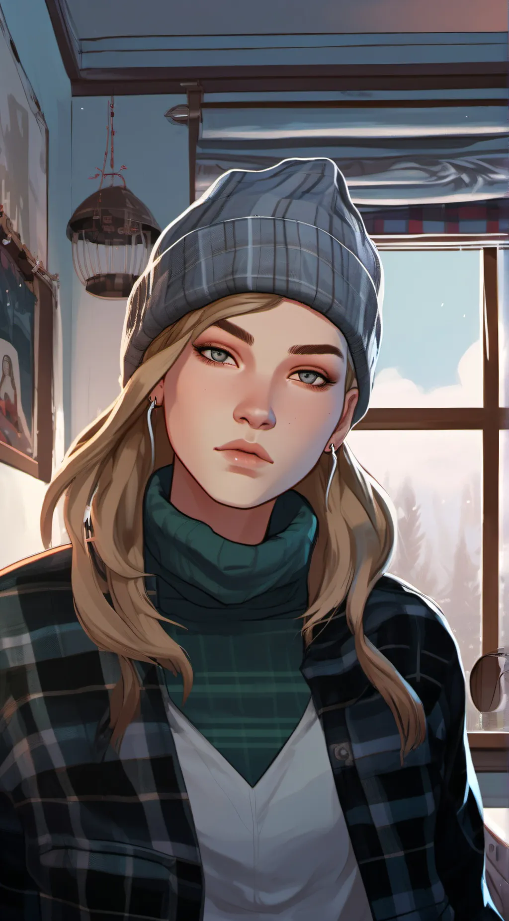 ai character: Audrey C. background