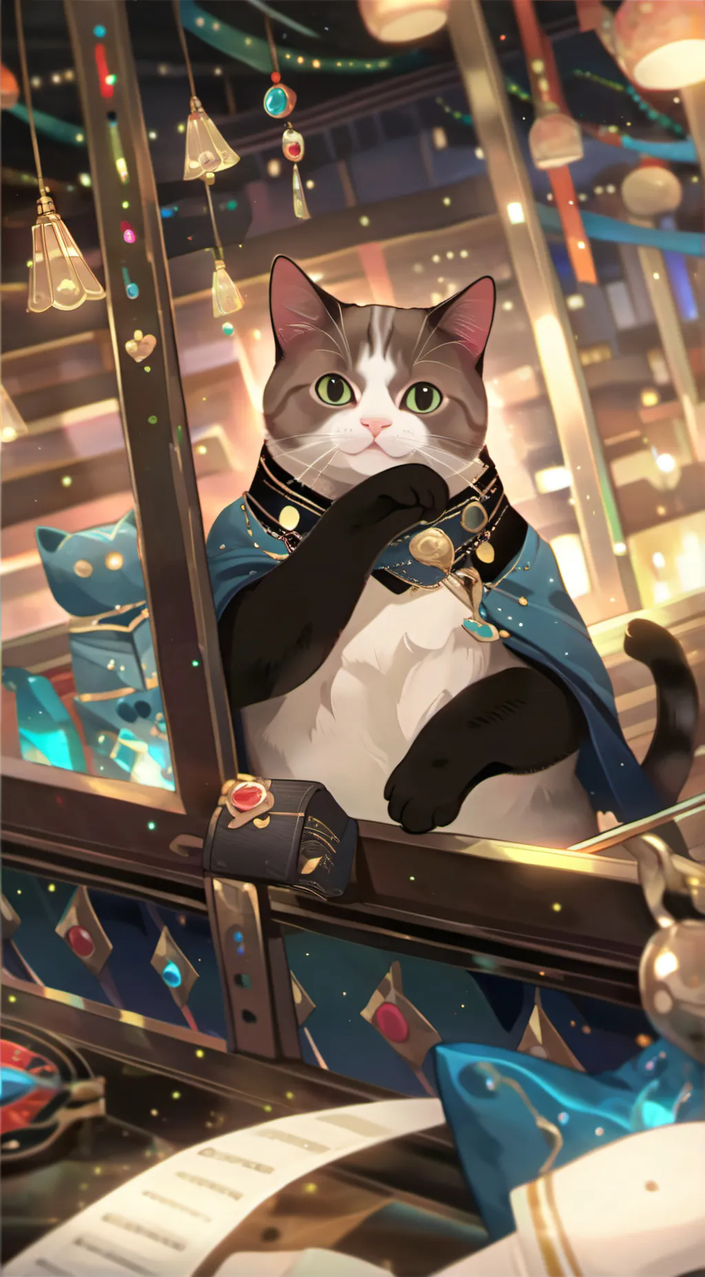 ai character: Cucu background