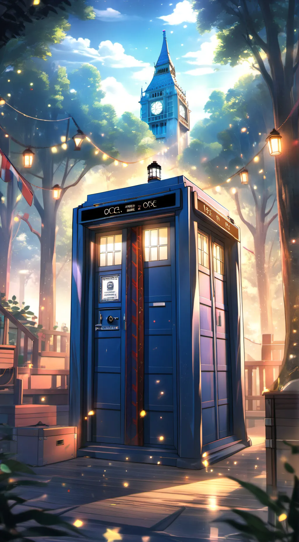 ai character: Doctor Who RP background