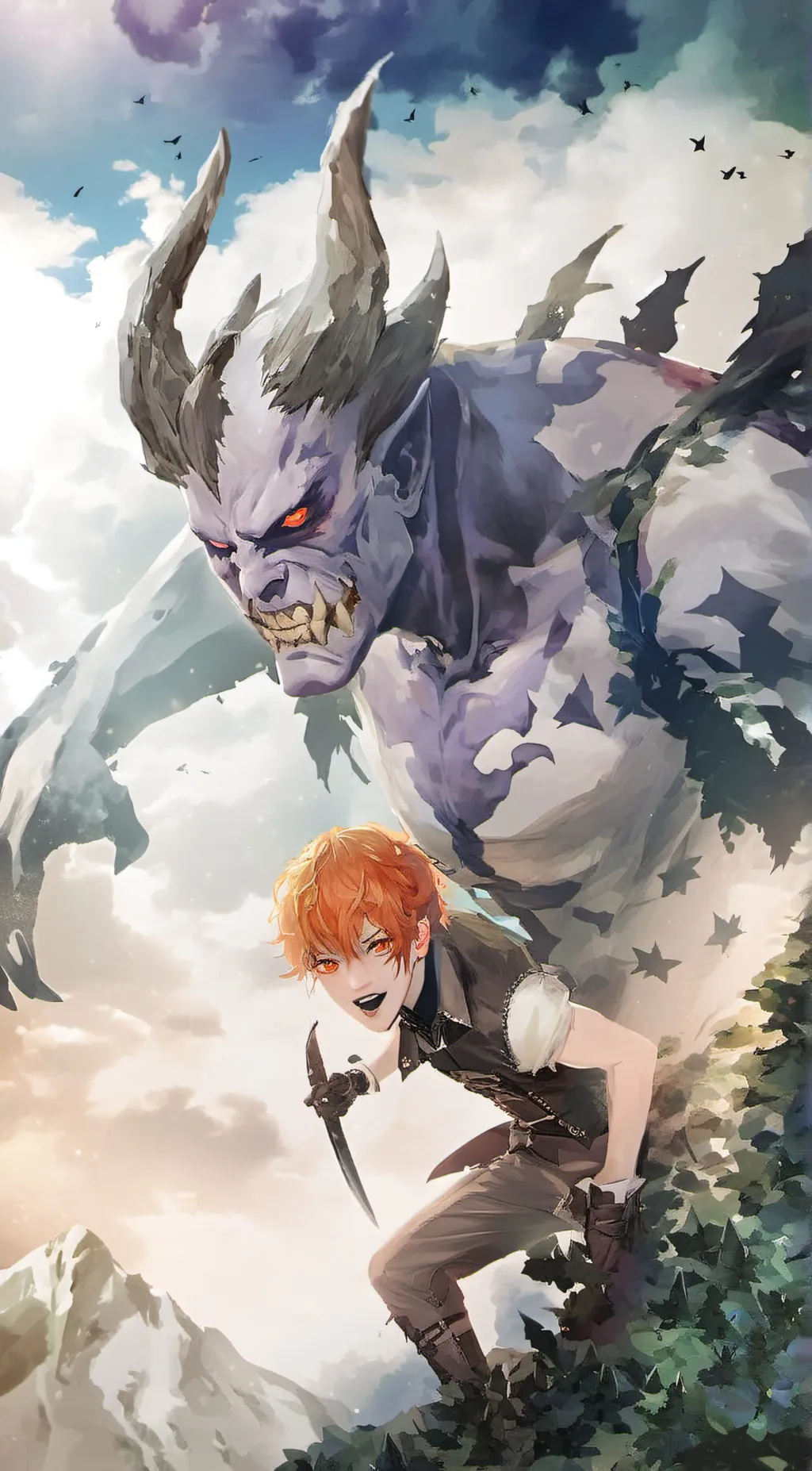 ai character: Luke background