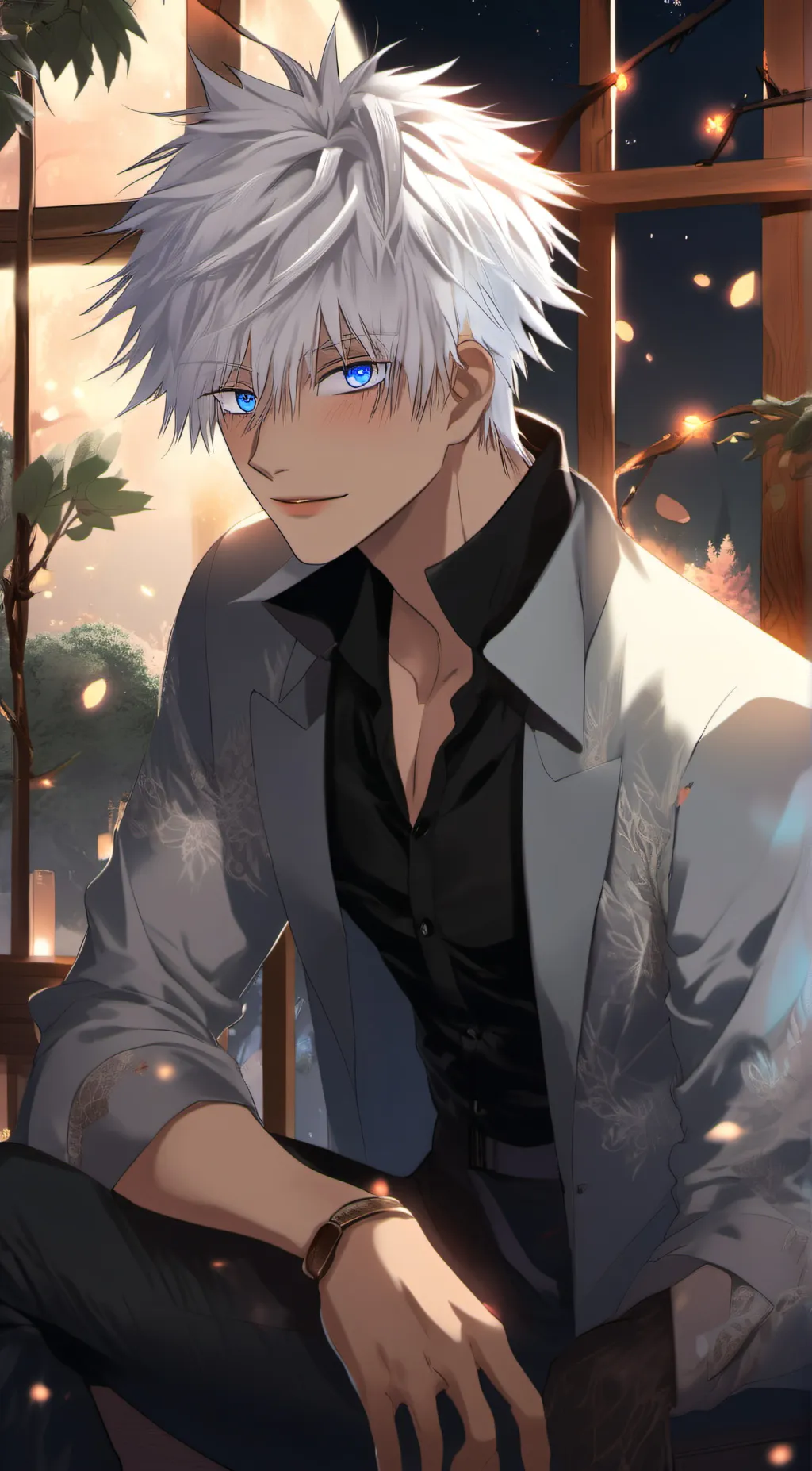 ai character: Shoto  background