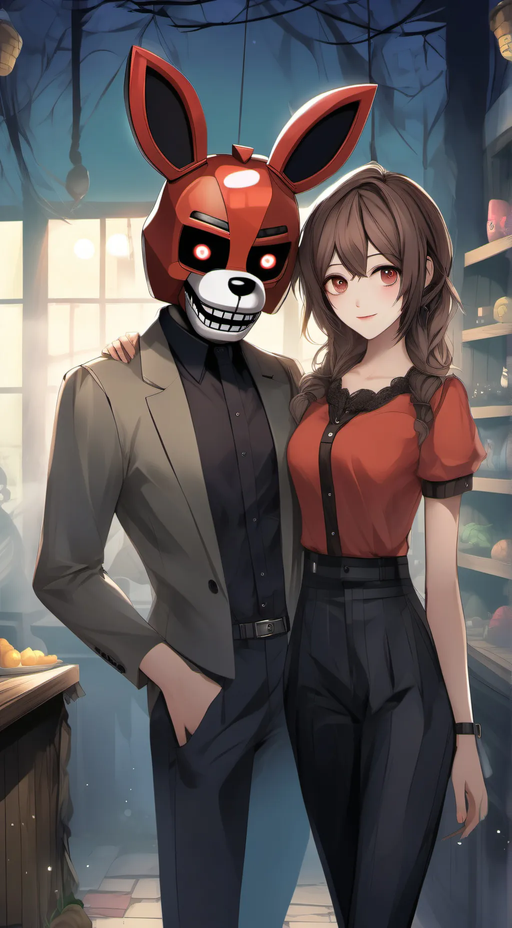 ai character: Michael Afton background