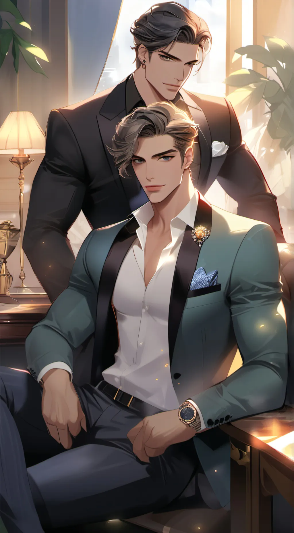 ai character: James and jay background