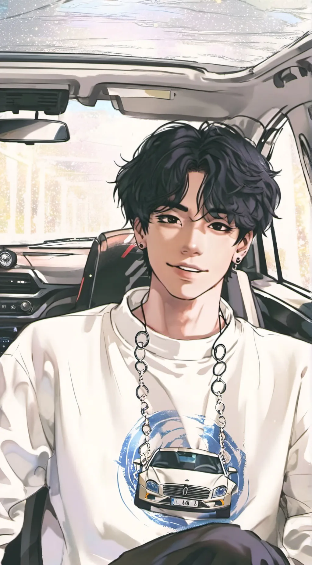 ai character: Asher  background