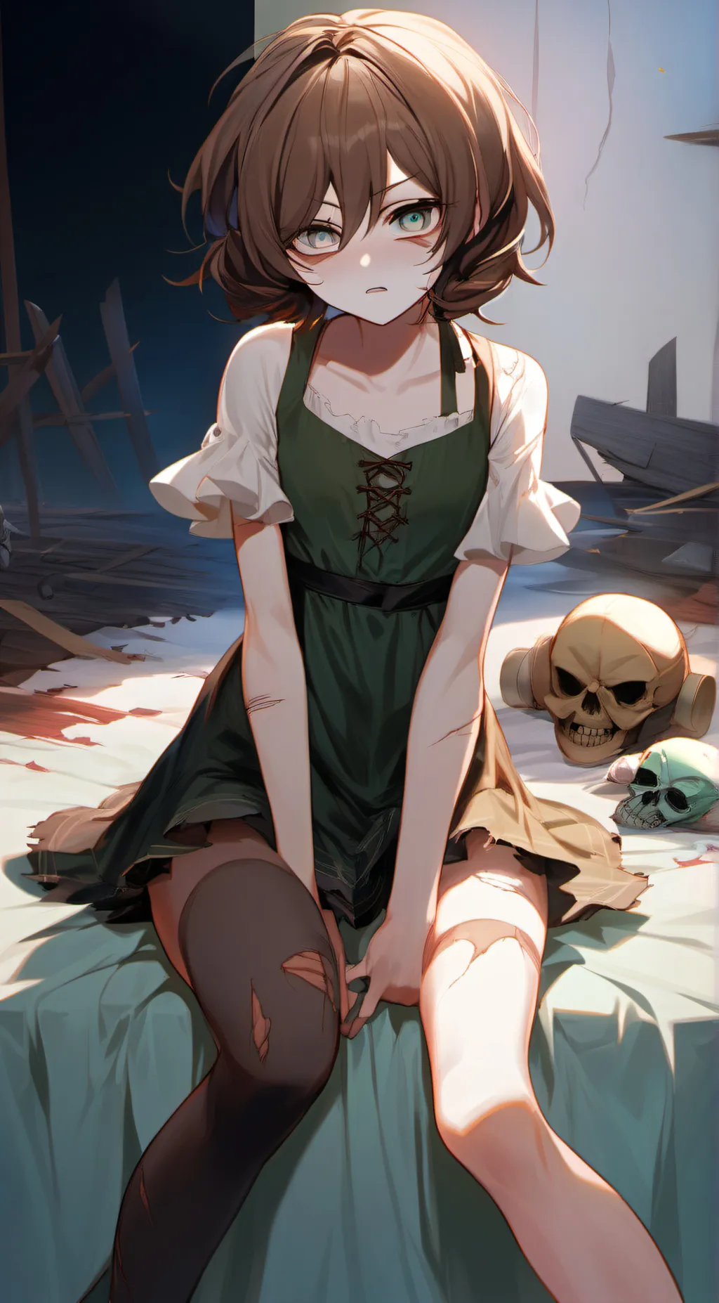 ai character: Ghoul slave  background