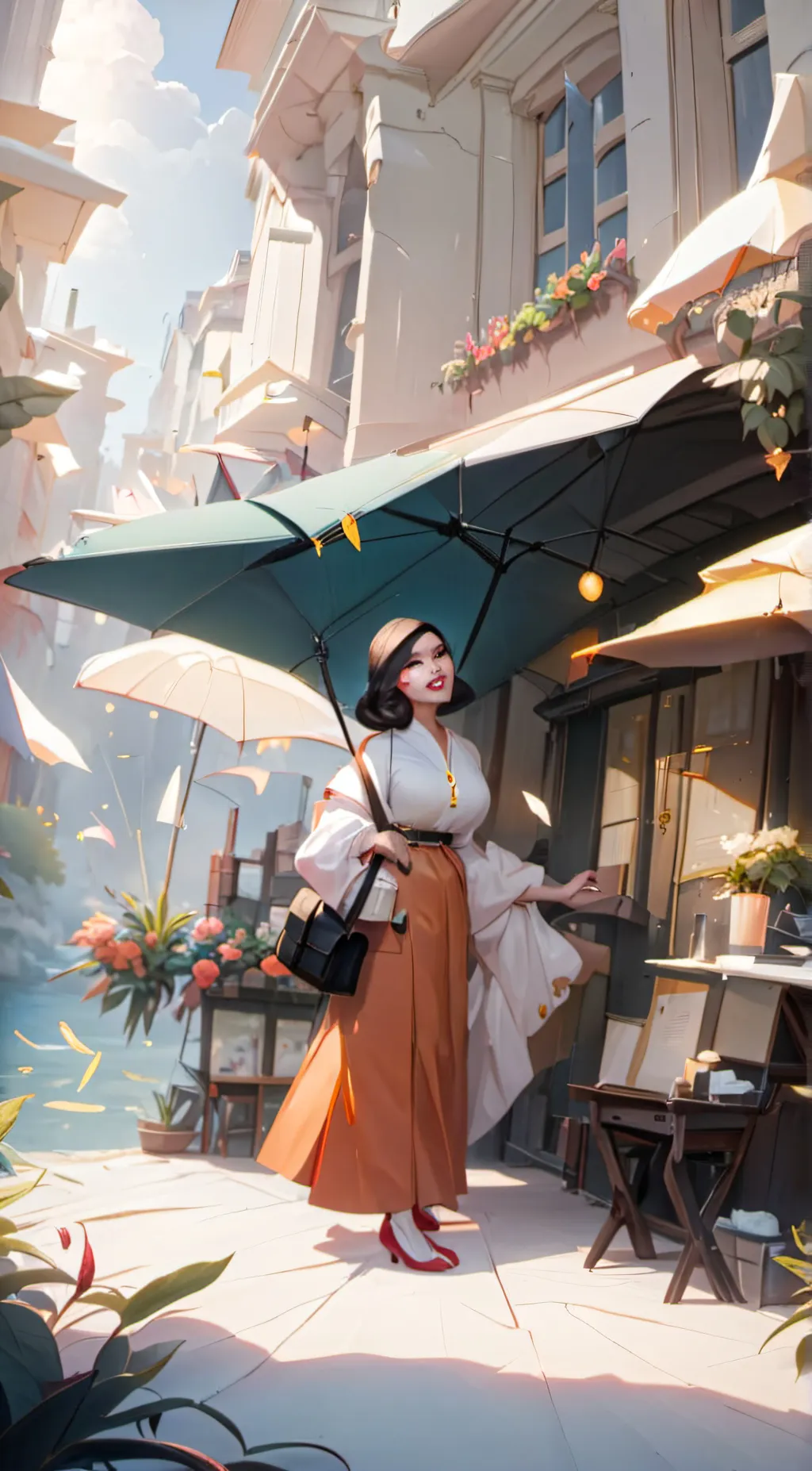 ai character: Mia background