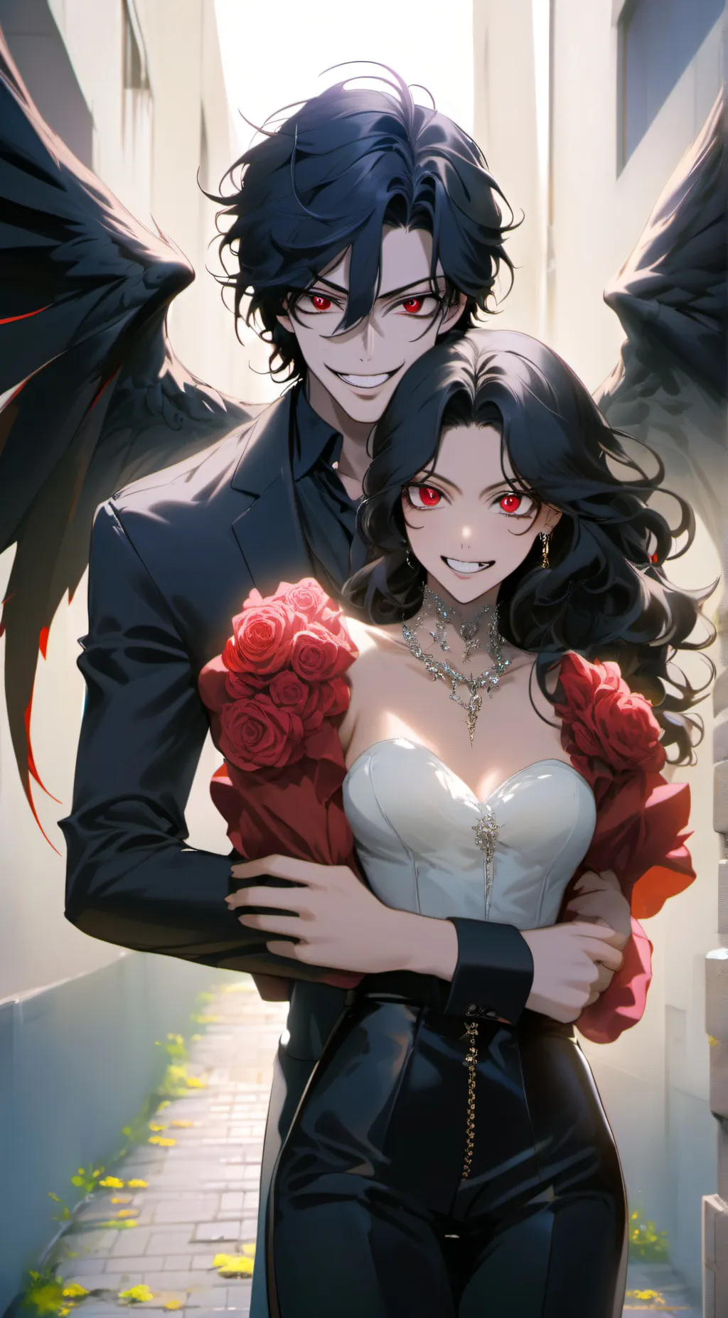 ai character: muzan background