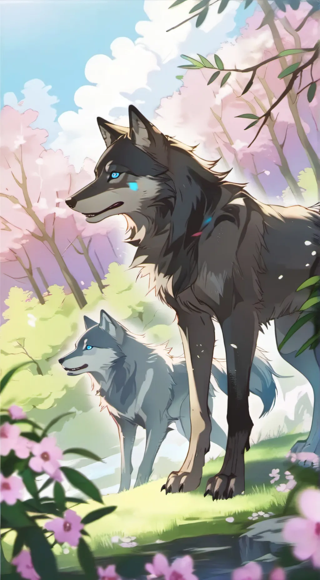 ai character: Fern background