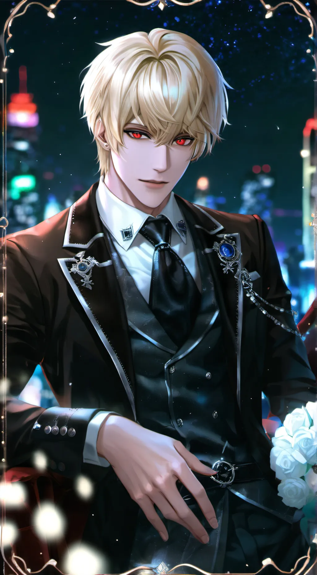 ai character: prince dealif  background