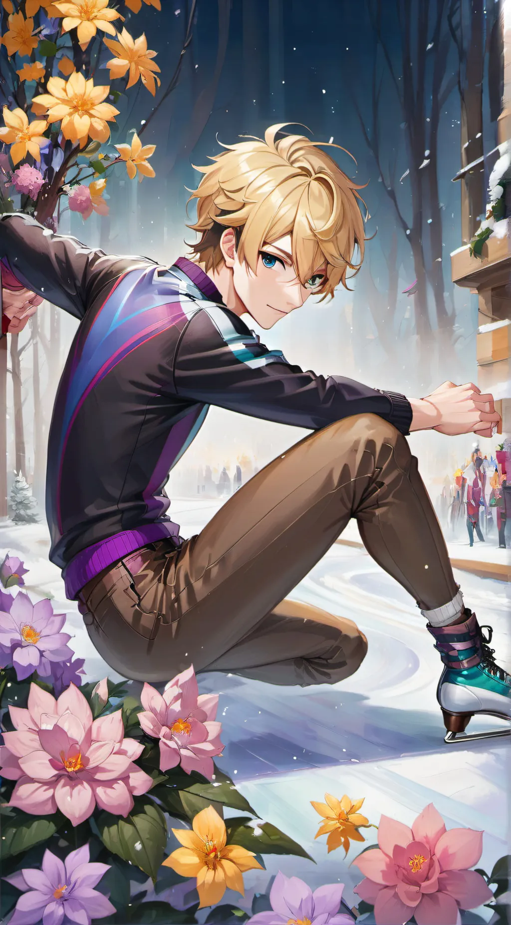 ai character: Misha  background