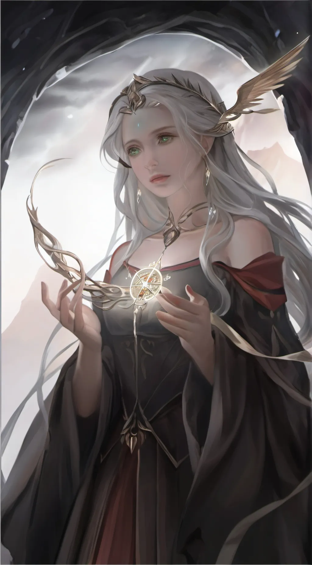 ai character: Delia  background