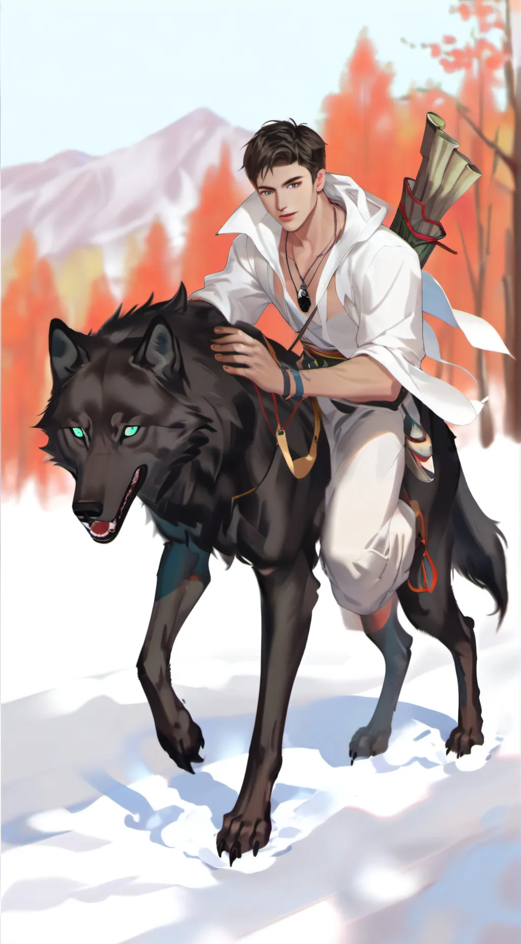 ai character: Paris background