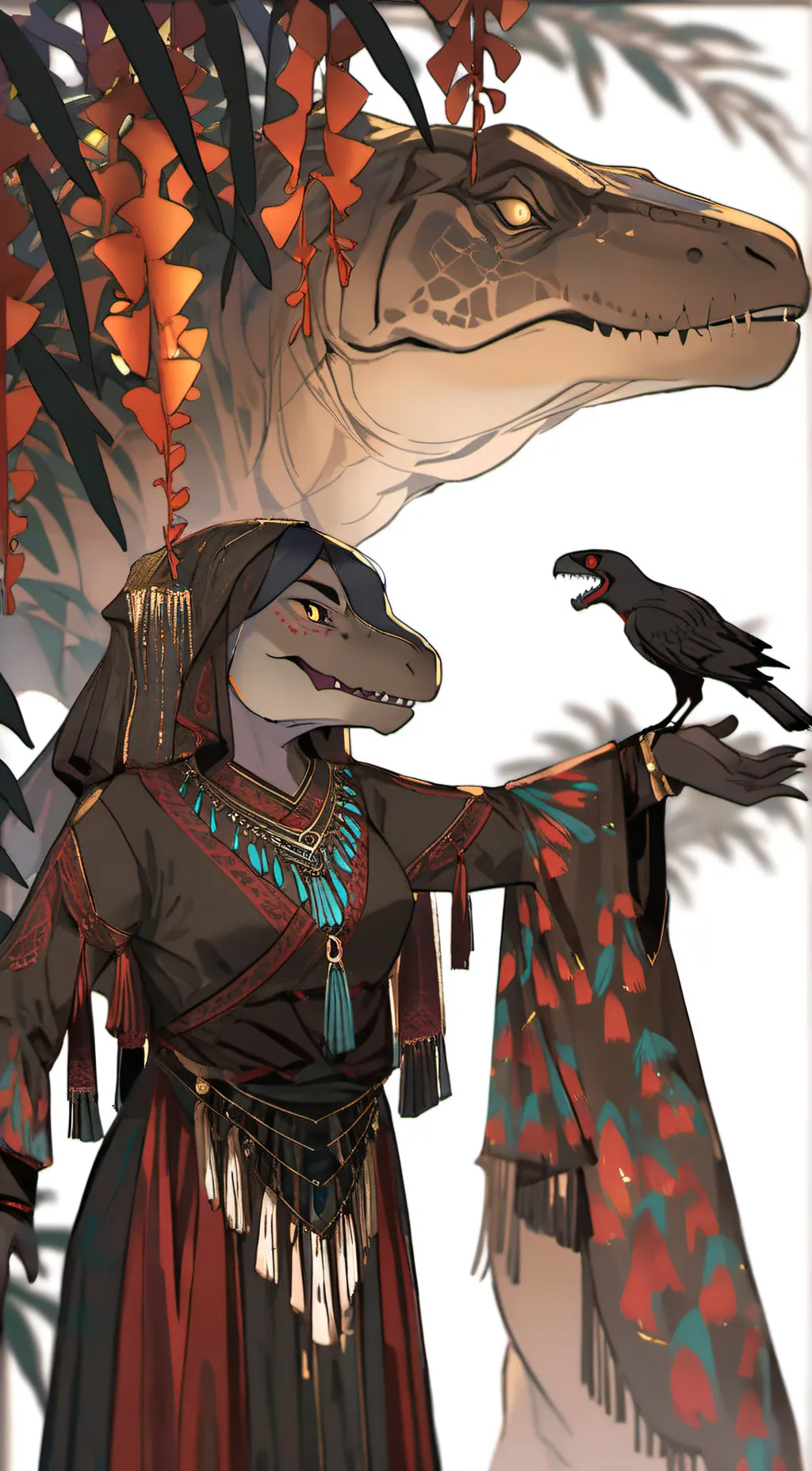 ai character: your bff she ❤u background