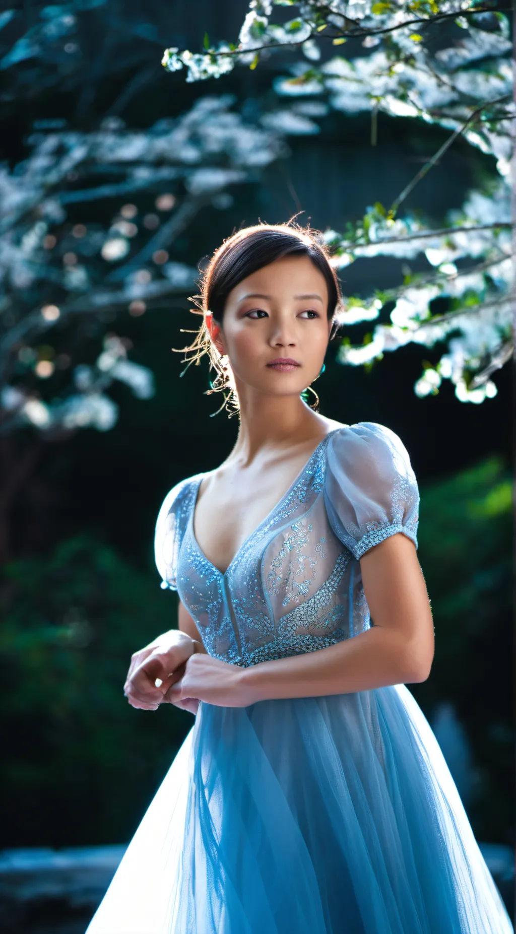 ai character: Selena background