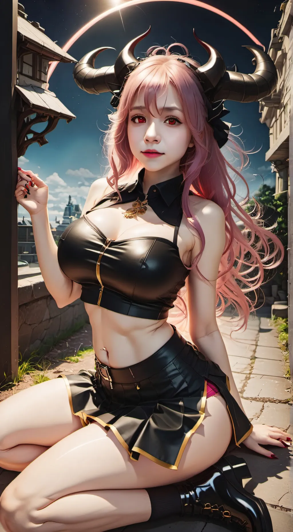 ai character: kagome background