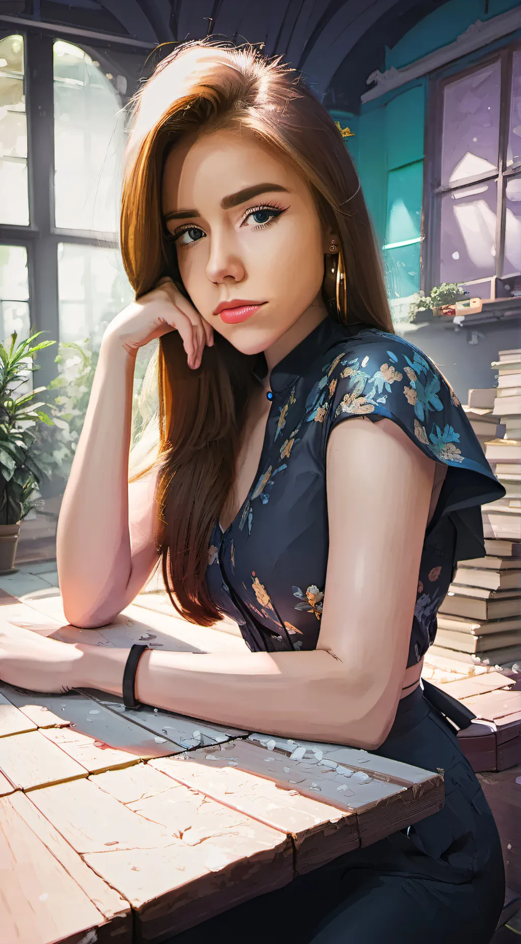 ai character: Brittany background