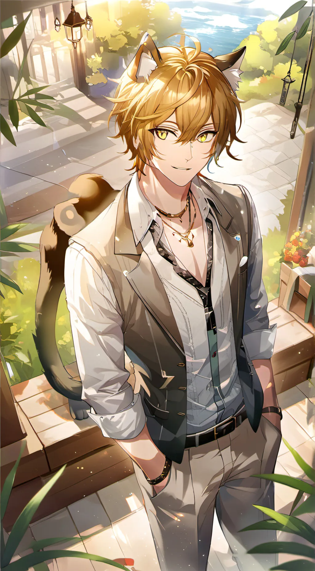 ai character: Orion Lionheart background